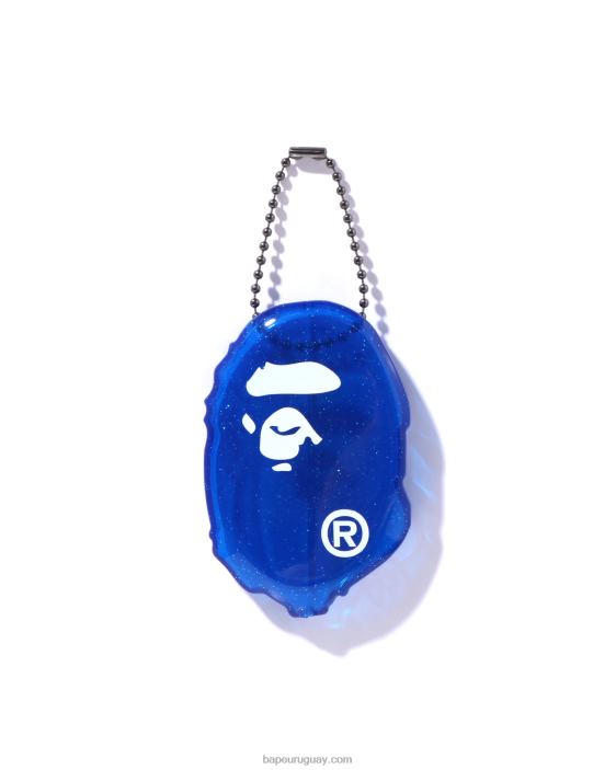 caja de monedas de cabeza hombres azul 26D80596 A Bathing Ape