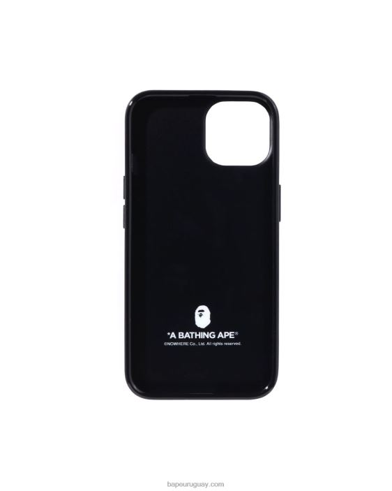 caso del iphone 14 de la universidad hombres negro 26D80543 A Bathing Ape