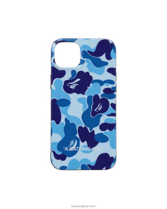 funda abc camuflaje iphone 14 plus hombres azul 26D80547 A Bathing Ape