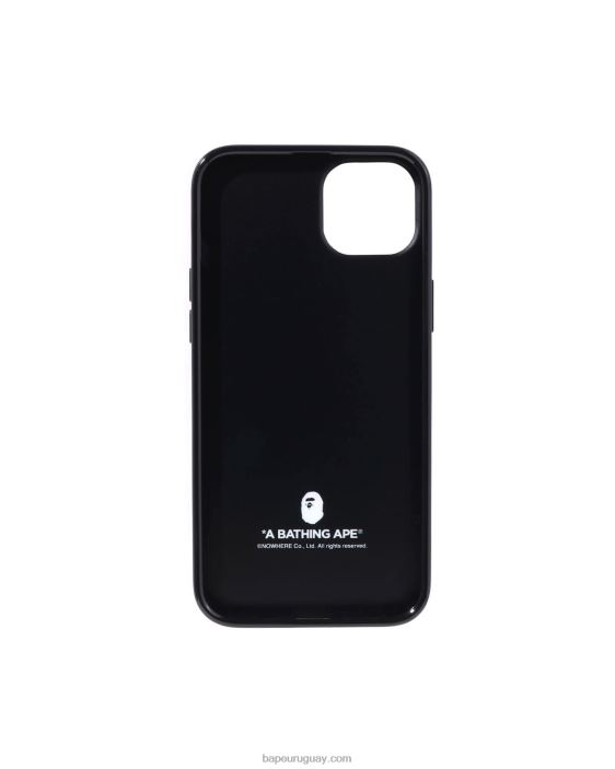 funda iphone 14 max 2º tiburón hombres negro 26D80544 A Bathing Ape