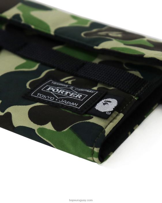 cartera larga porter abc camuflaje hombres ejercito verde 26D80647 A Bathing Ape