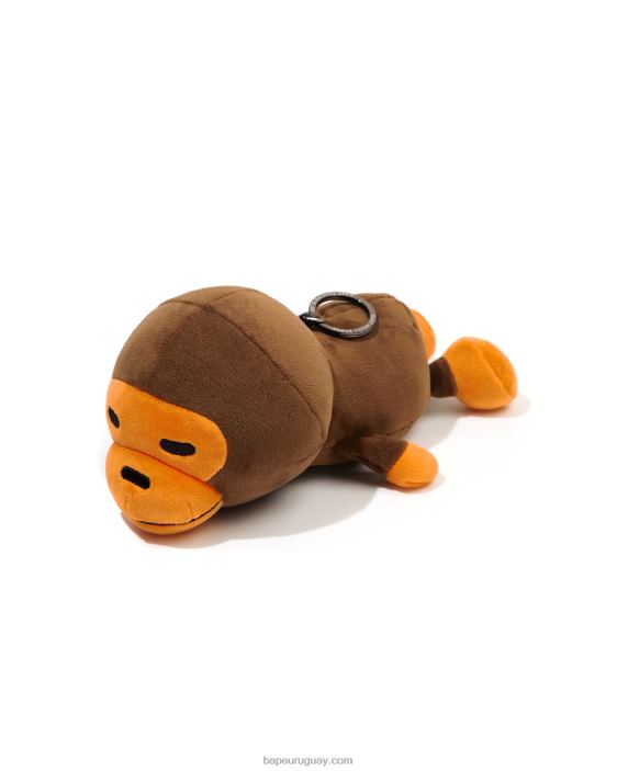 tarjetero de peluche hombres marrón 26D801185 A Bathing Ape