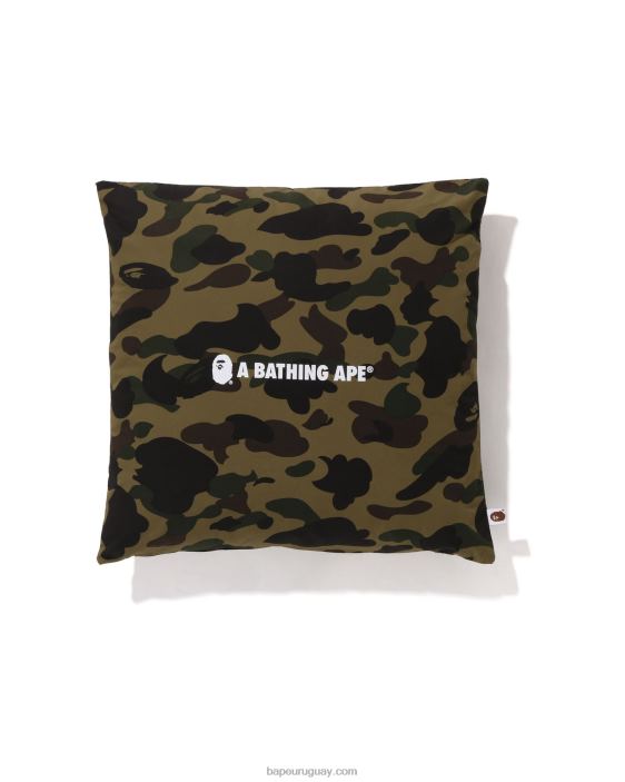 1er cojín cuadrado camo hombres ejercito verde 26D80489 A Bathing Ape