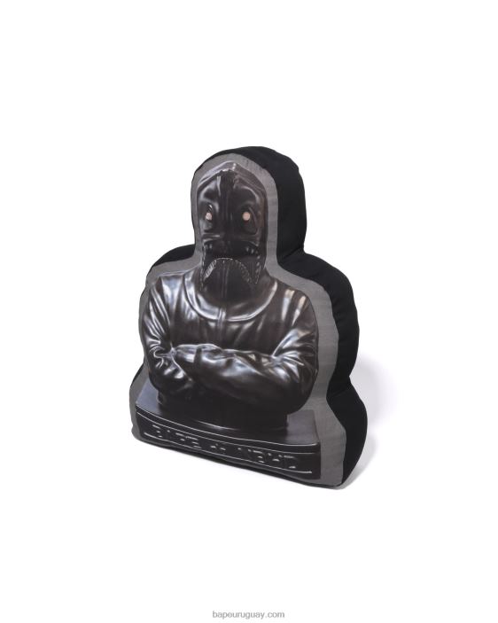 cojín de tiburón x nbhd hombres negro 26D80507 A Bathing Ape