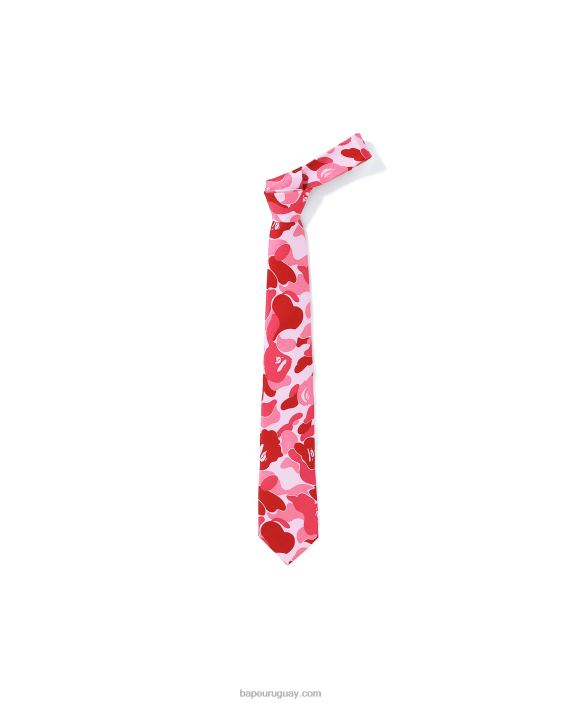 corbata abc hombres rosa 26D80400 A Bathing Ape