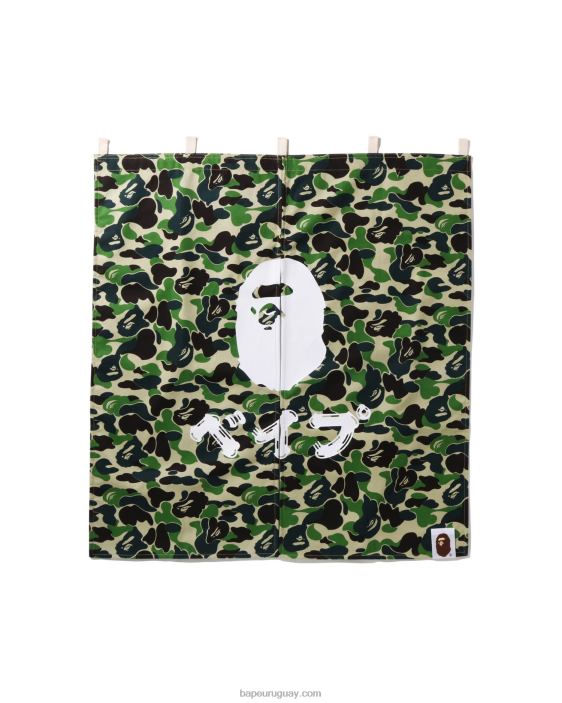abc camuflaje noren hombres ejercito verde 26D80430 A Bathing Ape