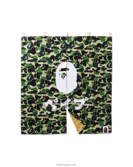 abc camuflaje noren hombres ejercito verde 26D80430 A Bathing Ape