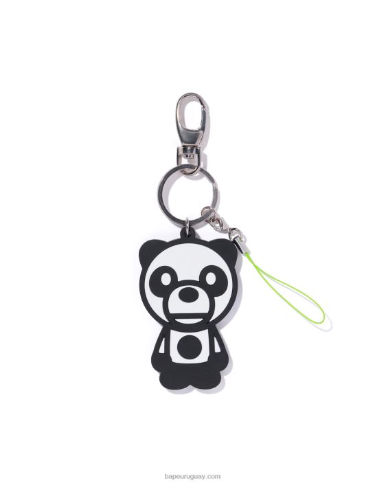 llavero de silicona pd hombres blanco 26D801182 A Bathing Ape