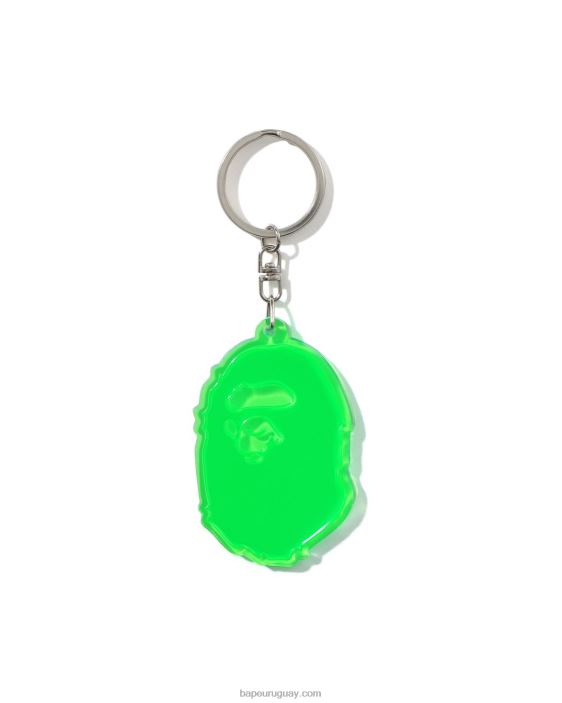 llavero reflectante de la cabeza hombres ejercito verde 26D80485 A Bathing Ape