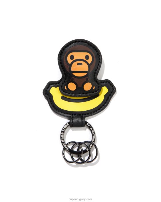 multi llavero hombres café 26D801191 A Bathing Ape