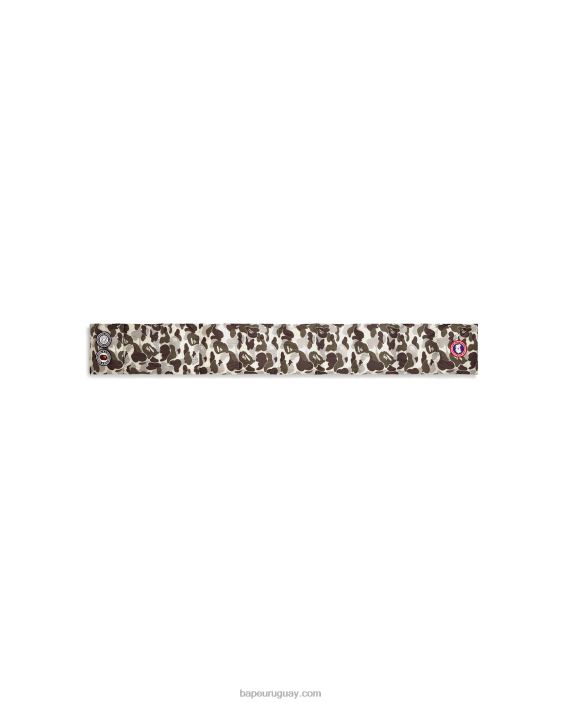 x canada goose x conceptos abc bufanda de plumas de camuflaje hombres gris 26D80615 A Bathing Ape