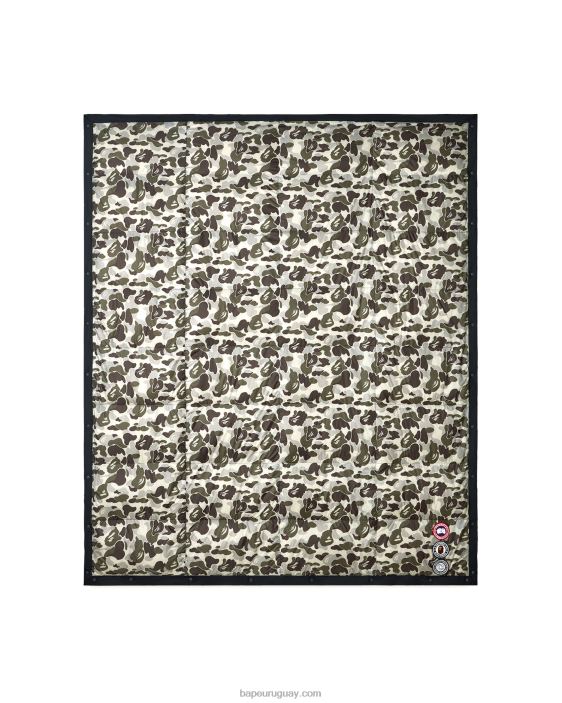 x canada goose x conceptos abc manta de plumas de camuflaje hombres gris 26D80616 A Bathing Ape