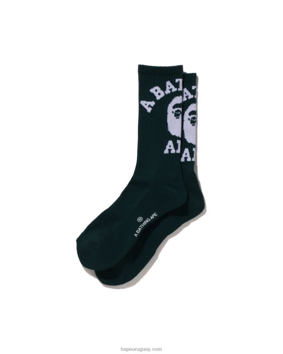 calcetines universitarios hombres selva profunda 26D80426 A Bathing Ape