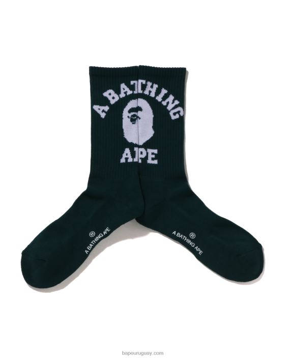 calcetines universitarios hombres selva profunda 26D80426 A Bathing Ape