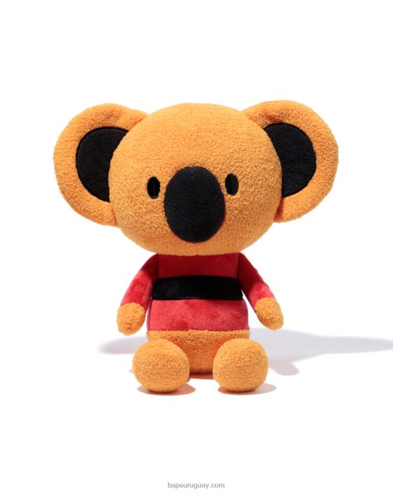 muñeca de peluche con núcleo sentado hombres Mandarina 26D801175 A Bathing Ape