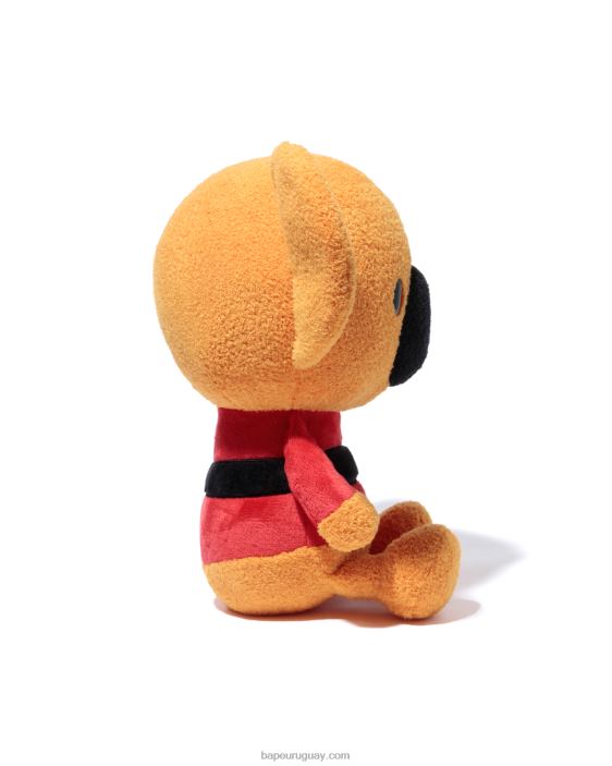 muñeca de peluche con núcleo sentado hombres Mandarina 26D801175 A Bathing Ape