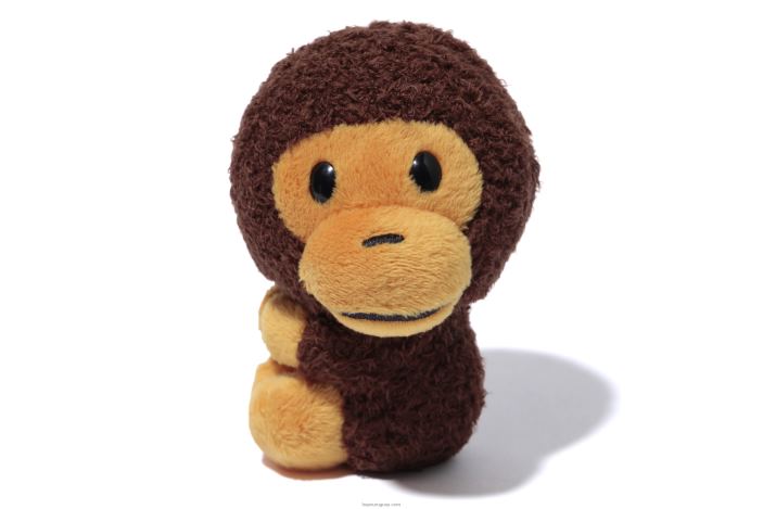 muñeco de peluche imán milo sentado - 12cm hombres café 26D801184 A Bathing Ape