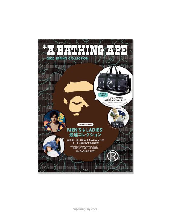colección e-mook 2022 hombres negro 26D80611 A Bathing Ape