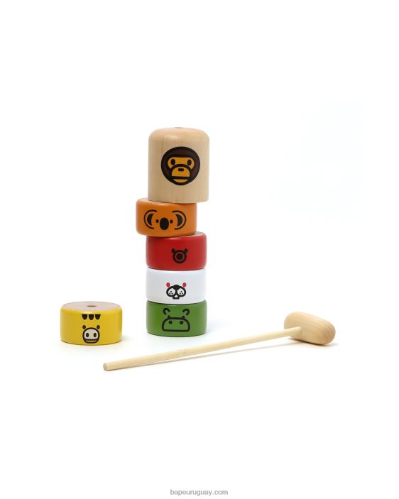 juego de madera bebe milo hombres caso 26D80604 A Bathing Ape