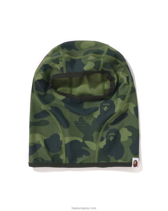 pasamontañas de camuflaje de color hombres ejercito verde 26D80528 A Bathing Ape