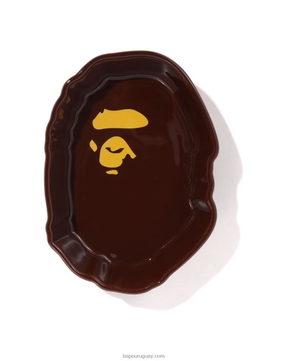 bandeja múltiple de cabeza grande hombres marrón 26D80440 A Bathing Ape