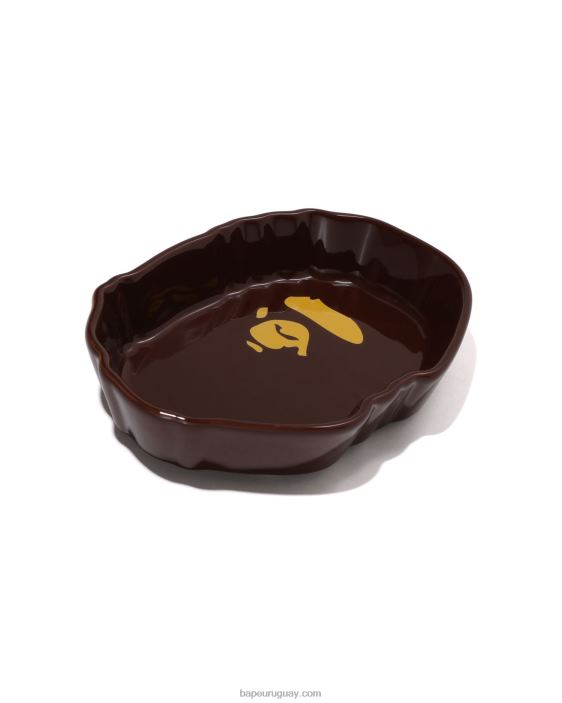 bandeja múltiple de cabeza grande hombres marrón 26D80440 A Bathing Ape