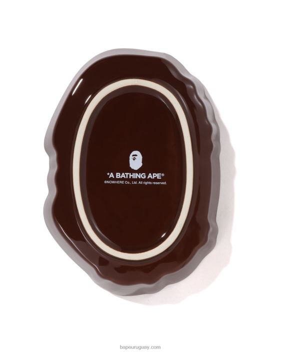 bandeja múltiple de cabeza grande hombres marrón 26D80440 A Bathing Ape
