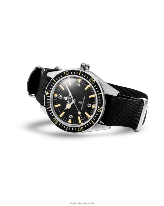 correa de tela clásica tipo 1 hombres negro 26D80521 A Bathing Ape