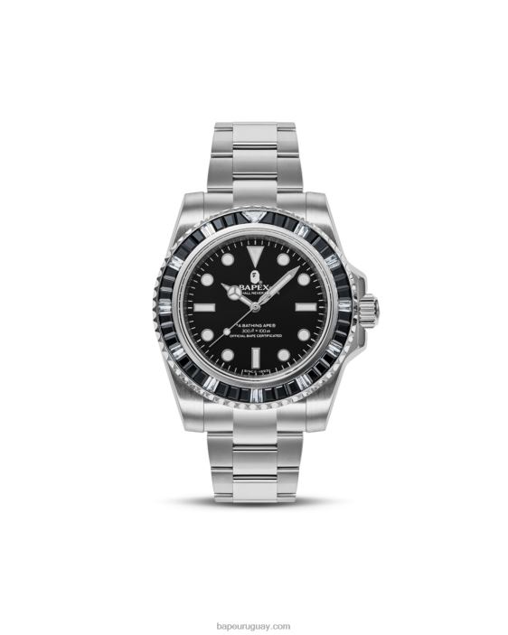 piedra de cristal tipo 1 hombres negro 26D80450 A Bathing Ape