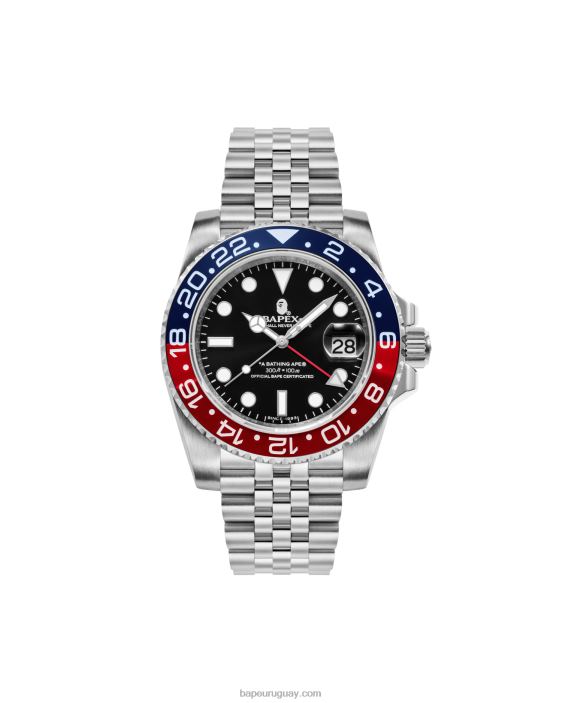reloj tipo 2 hombres rojo brillante 26D80602 A Bathing Ape