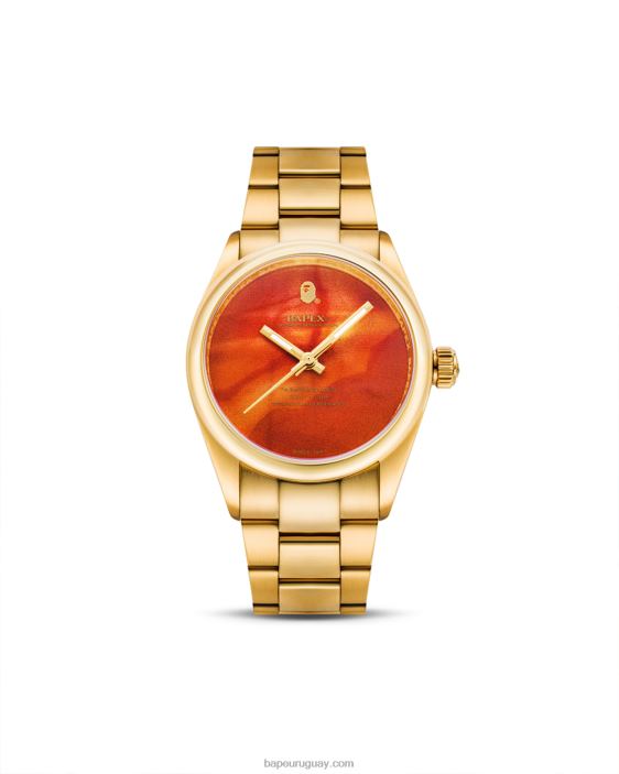 tipo 7 hombres naranja 26D80550 A Bathing Ape