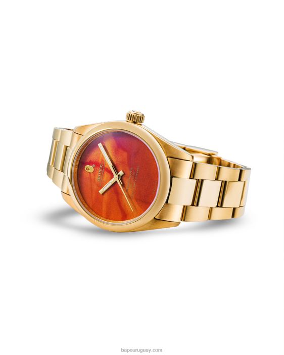 tipo 7 hombres naranja 26D80550 A Bathing Ape