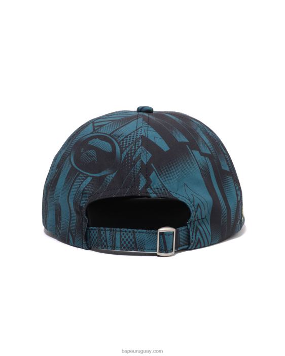 gorra con panel de corredor de velocidad hombres azul 26D80495 A Bathing Ape