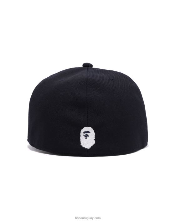 gorra con panel de serpiente hombres Azul marino 26D80546 A Bathing Ape