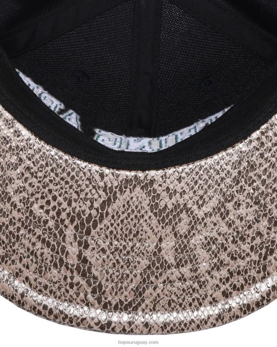 gorra con panel de serpiente hombres Azul marino 26D80546 A Bathing Ape