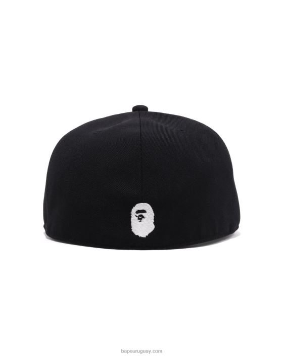 gorra con panel de serpiente hombres negro 26D80545 A Bathing Ape
