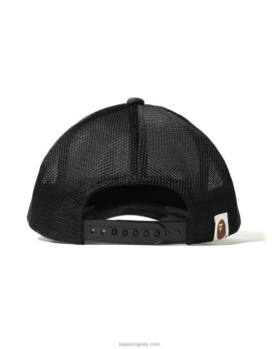 gorra de camionero x stussy hombres negro 26D80582 A Bathing Ape
