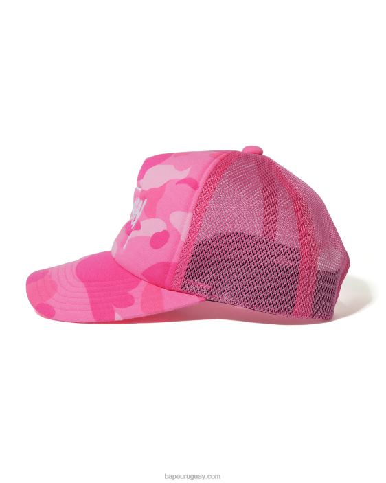 gorra de camionero x stussy hombres rosa 26D80583 A Bathing Ape