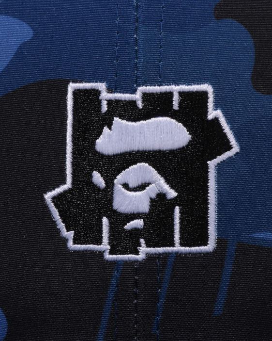 gorra de malla de camuflaje de color x undftd hombres Azul marino 26D80517 A Bathing Ape