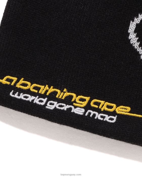 gorra tejida con cara hombres negro 26D80496 A Bathing Ape