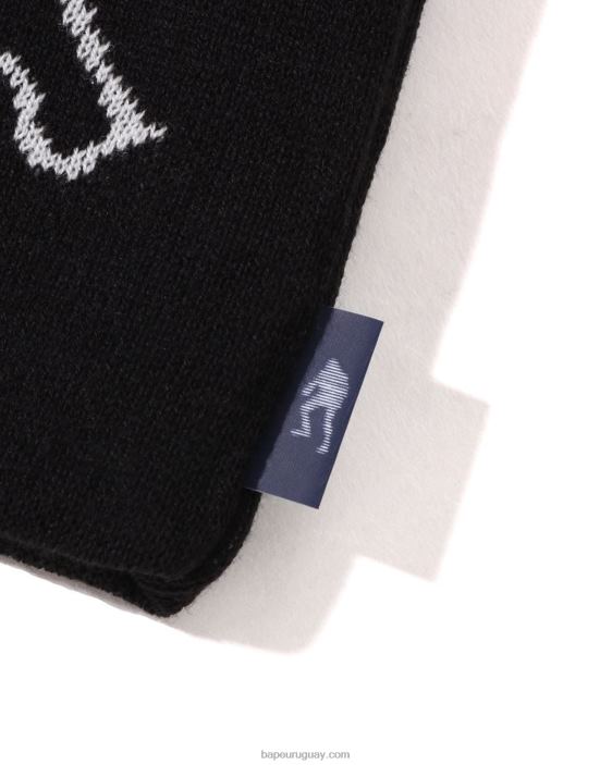gorra tejida con cara hombres negro 26D80496 A Bathing Ape