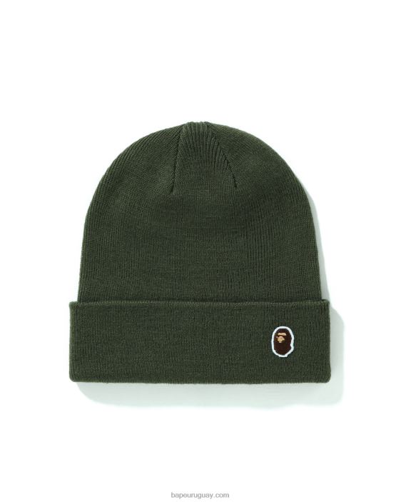 gorra tejida de un punto hombres ejercito verde 26D80594 A Bathing Ape