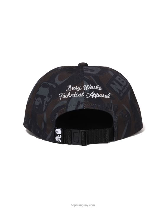 gorra x nbhd hombres negro 26D80505 A Bathing Ape