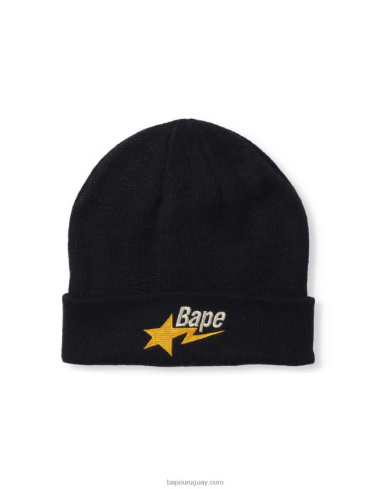 gorro de lana hombres Azul marino 26D80642 A Bathing Ape