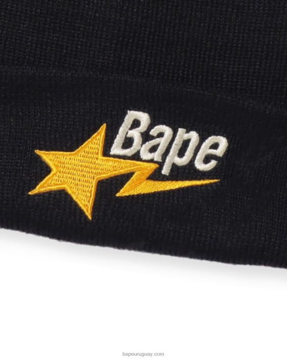 gorro de lana hombres Azul marino 26D80642 A Bathing Ape