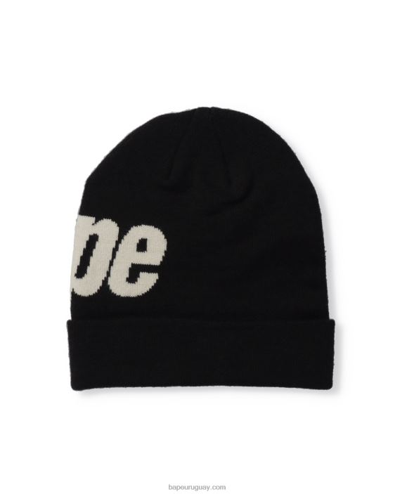 gorro de lana hombres negro 26D80628 A Bathing Ape