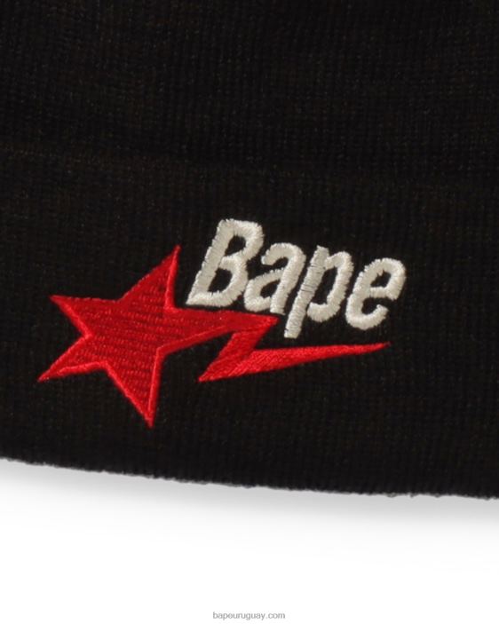 gorro de lana hombres negro 26D80640 A Bathing Ape