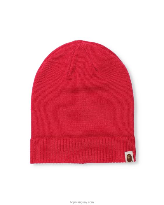 gorro de punto bidireccional hombres rosa 26D80645 A Bathing Ape