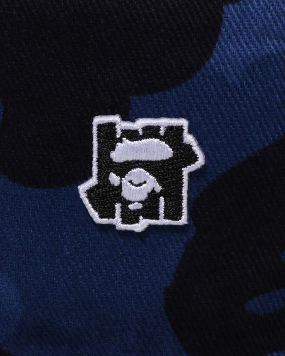 sombrero de pescador de franela de camuflaje de color x undftd hombres Azul marino 26D80519 A Bathing Ape