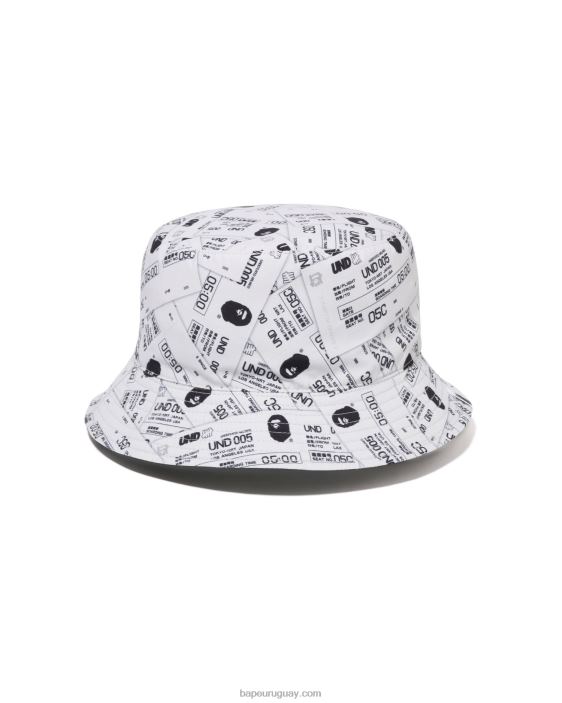 sombrero de pescador de franela de camuflaje de color x undftd hombres Azul marino 26D80519 A Bathing Ape